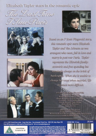 Last Time I Saw Paris (ej svensk text) - 2