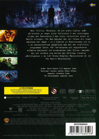 Matrix - Revolutions (1-disc) - 2