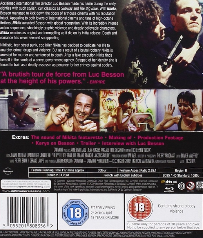 La Femme Nikita (ej svensk text) (Blu-ray) - 2