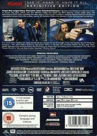 Ronin - Definitive Edition (2-disc) (Steelbook) - 2