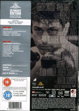 Raging Bull - Ultimate Edition (2-disc) - 2