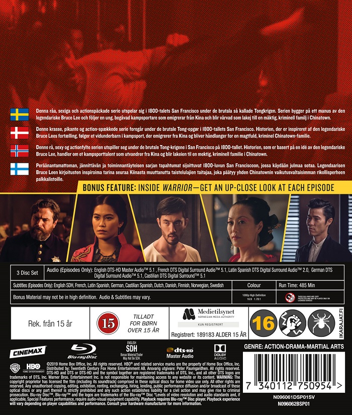 Warrior - Säsong 1 (Blu-ray) - 2