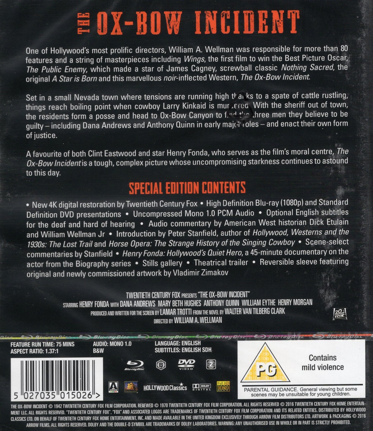 Ox-Bow Incident (ej svensk text) (Blu-ray + DVD) - 2