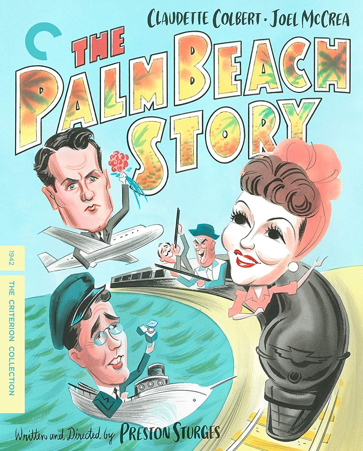 The Palm Beach Story (Criterion Collection) (ej svensk text) (Blu-ray)