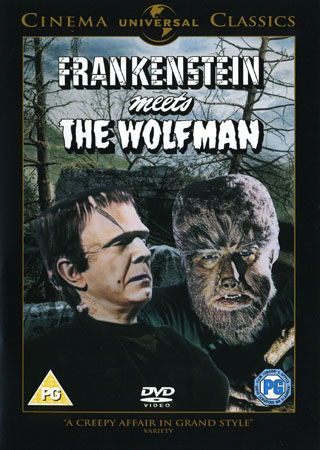 Frankenstein Meets the Wolfman (ej svensk text)