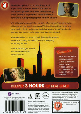 Playboy - Playboy's Naked Happy Girls: Sexy In the City (ej svensk text) - 2