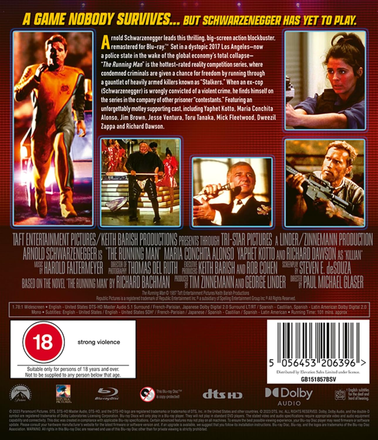 Running Man (ej svensk text) (Blu-ray) - 2