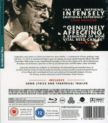 Lou Reed's Berlin (Blu-ray) - 2