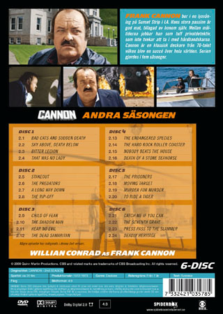 Cannon - Säsong 2 (Begagnad) - 2