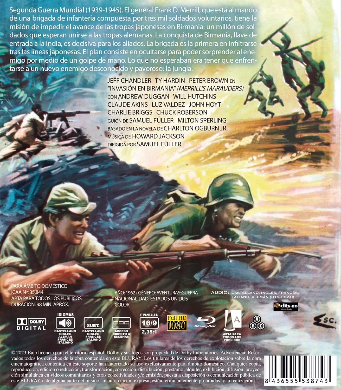Merrill's Marauders (ej svensk text) (Blu-ray) - 2