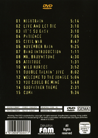 Guns N' Roses - Live In Chicago - 2