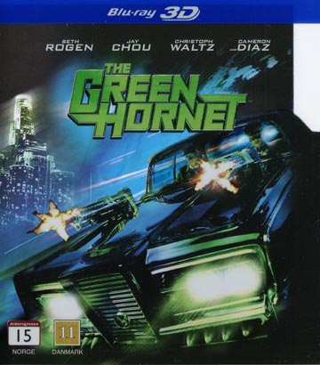 Green Hornet 3D (Real 3D + Blu-ray)
