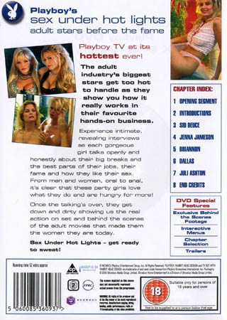 Playboy - Sex Under Hot Lights - Adult Stars Before the Fame (ej svensk text) - 2