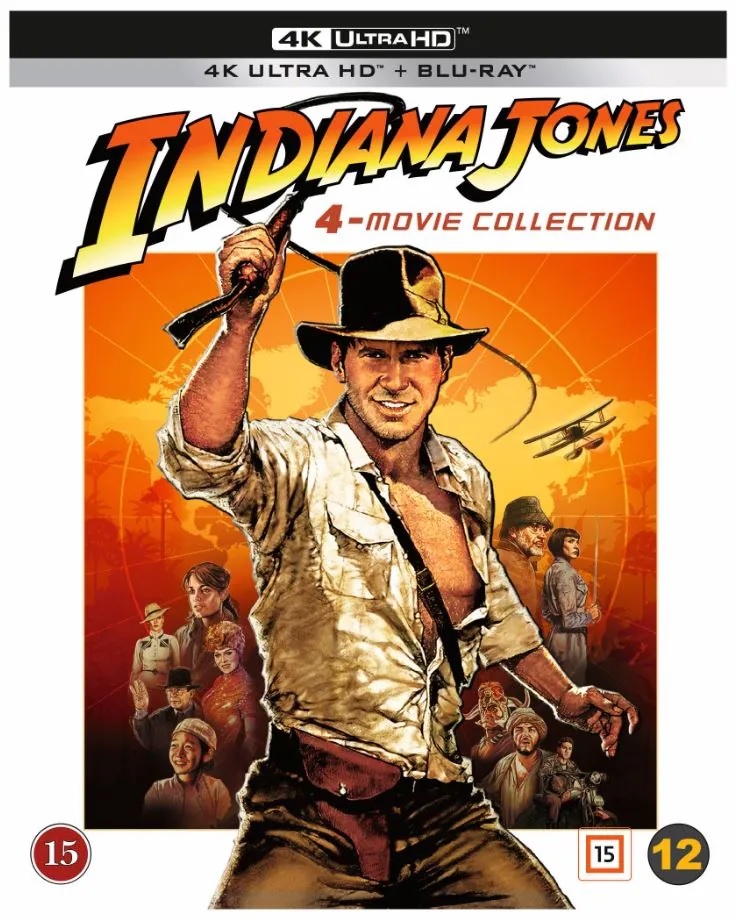 Indiana Jones - 4-Movie Collection (4K Ultra HD + Blu-ray)