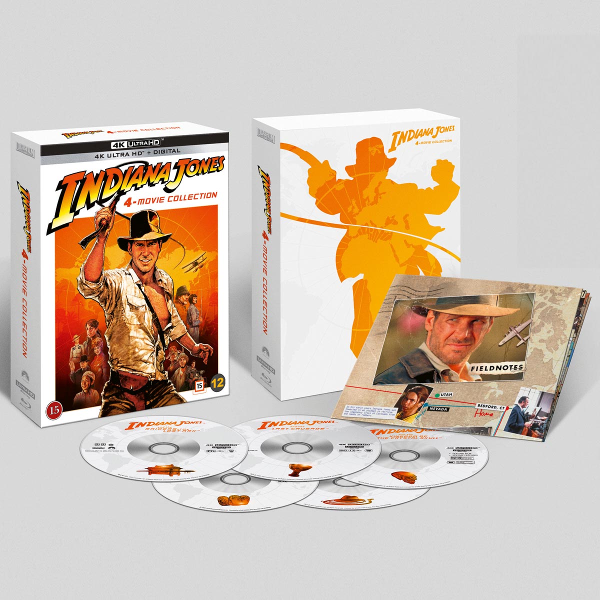 Indiana Jones - 4-Movie Collection (4K Ultra HD + Blu-ray) - 3