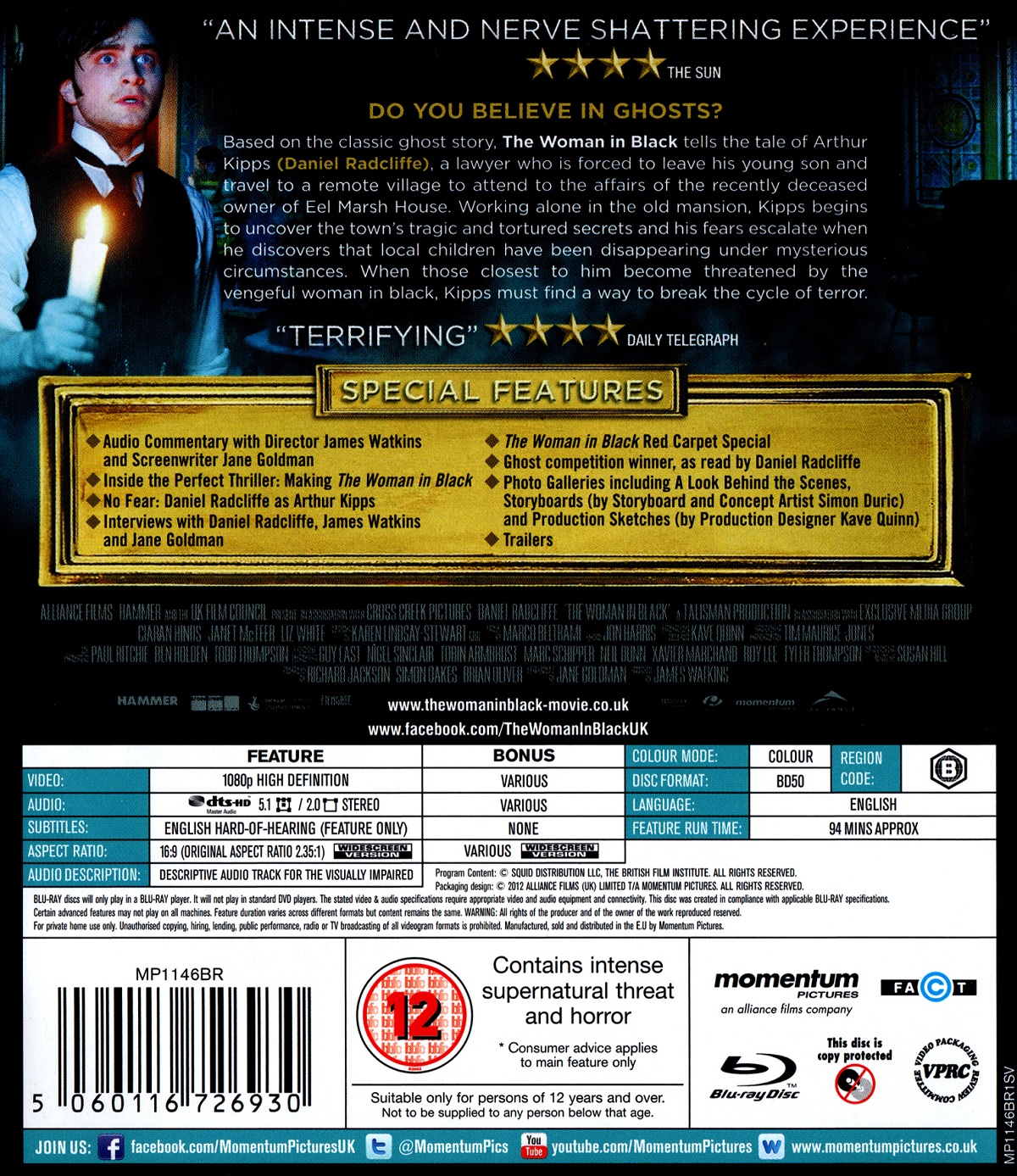 Woman In Black (ej svensk text) (Blu-ray) - 2