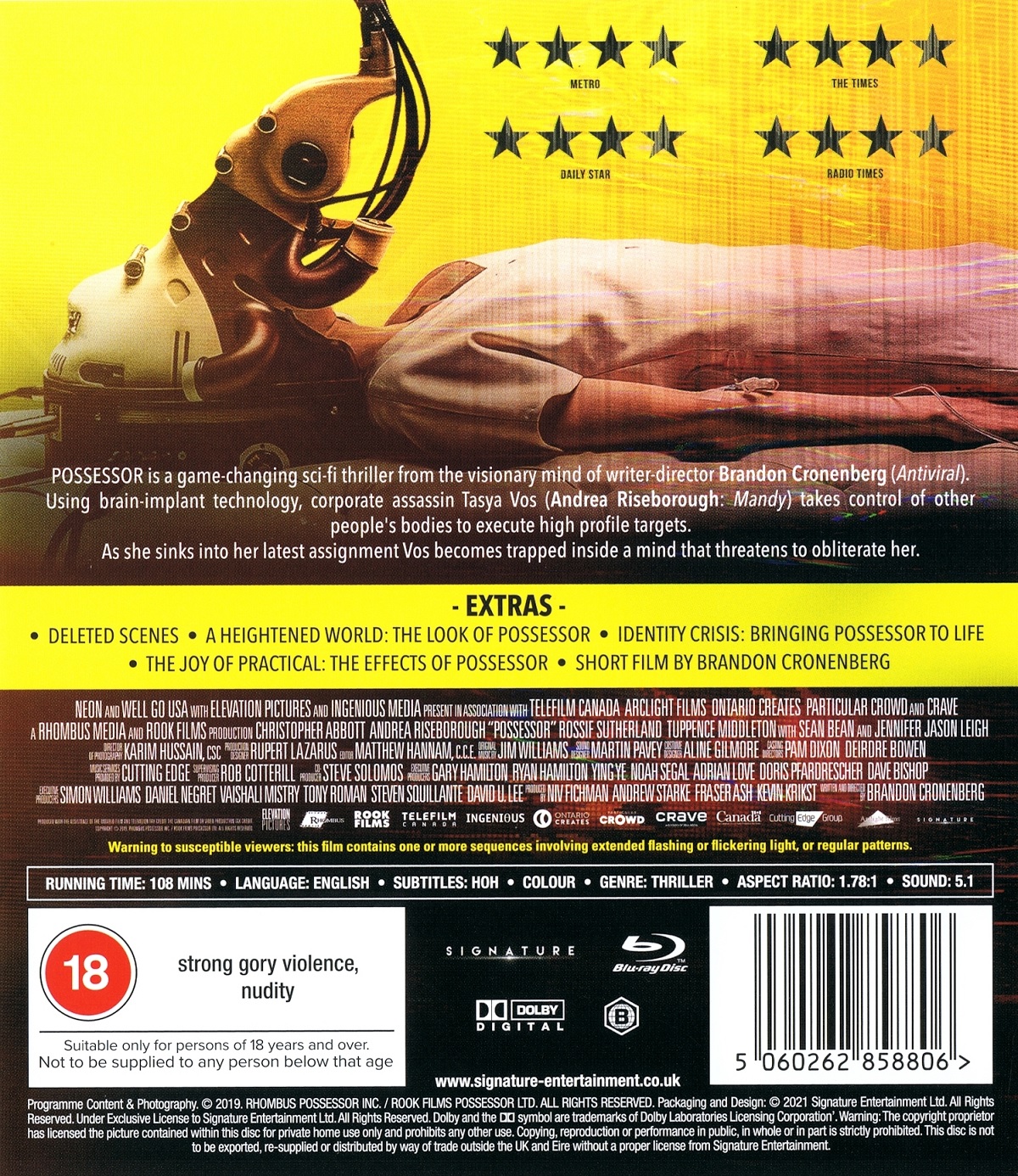 Possessor (ej svensk text) (Blu-ray) - 2
