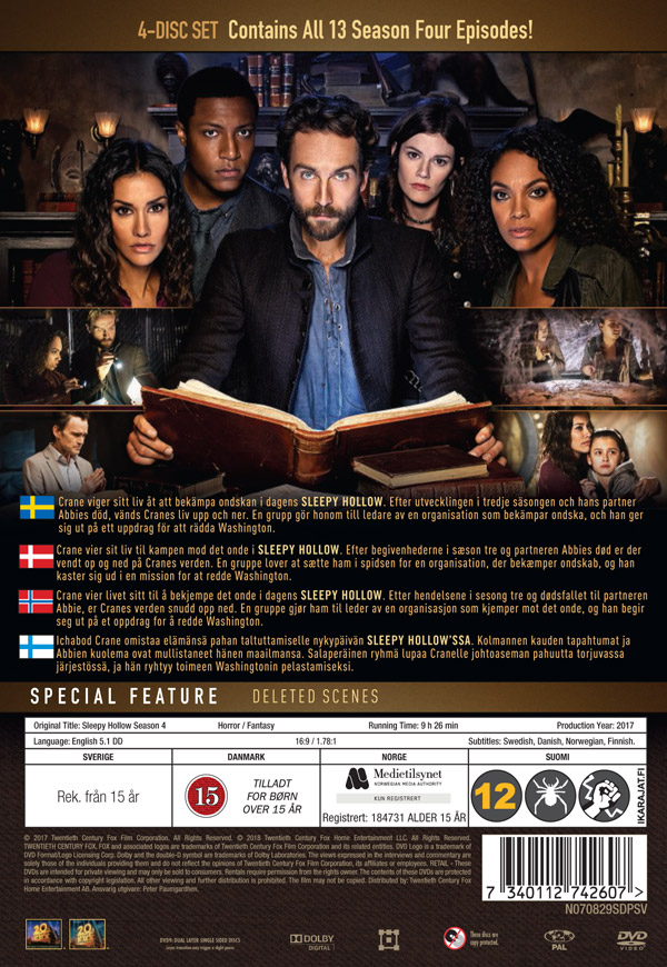 Sleepy Hollow - Säsong 4 - 2