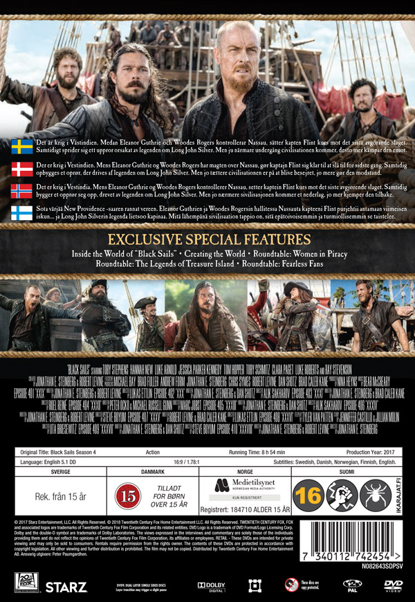 Black Sails - Säsong 4 - 2