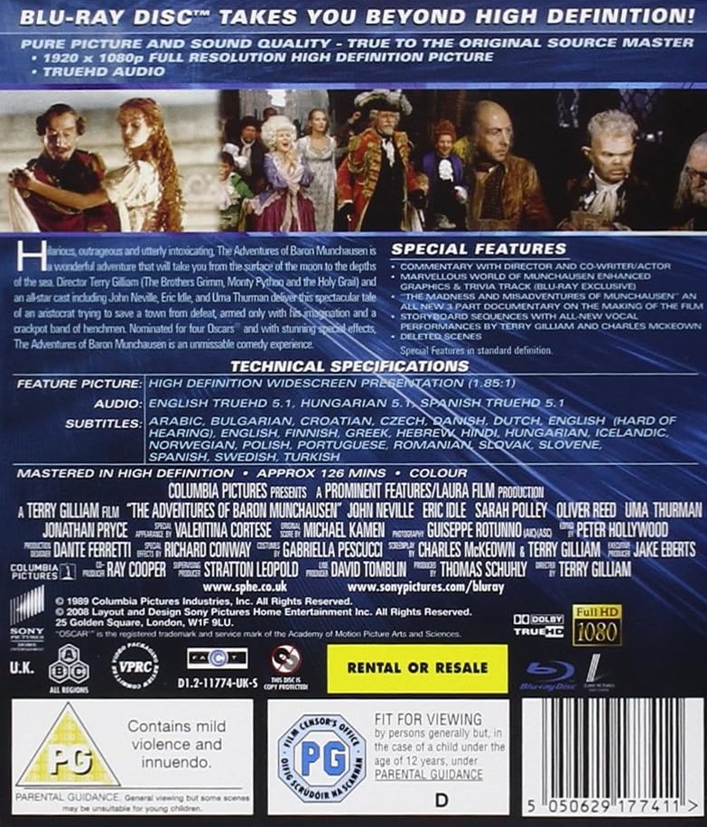 Baron Münchausens Äventyr (Blu-ray) - 2
