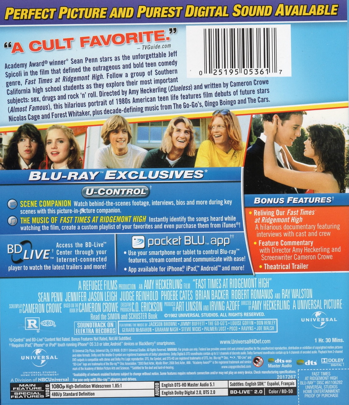 Fast Times at Ridgemont High (ej svensk text) (Blu-ray) - 2
