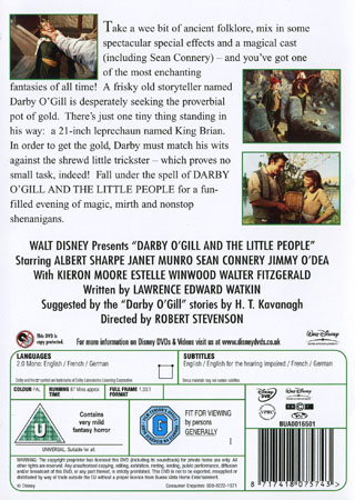 Darby O'Gill And the Little People (ej svensk text) - 2
