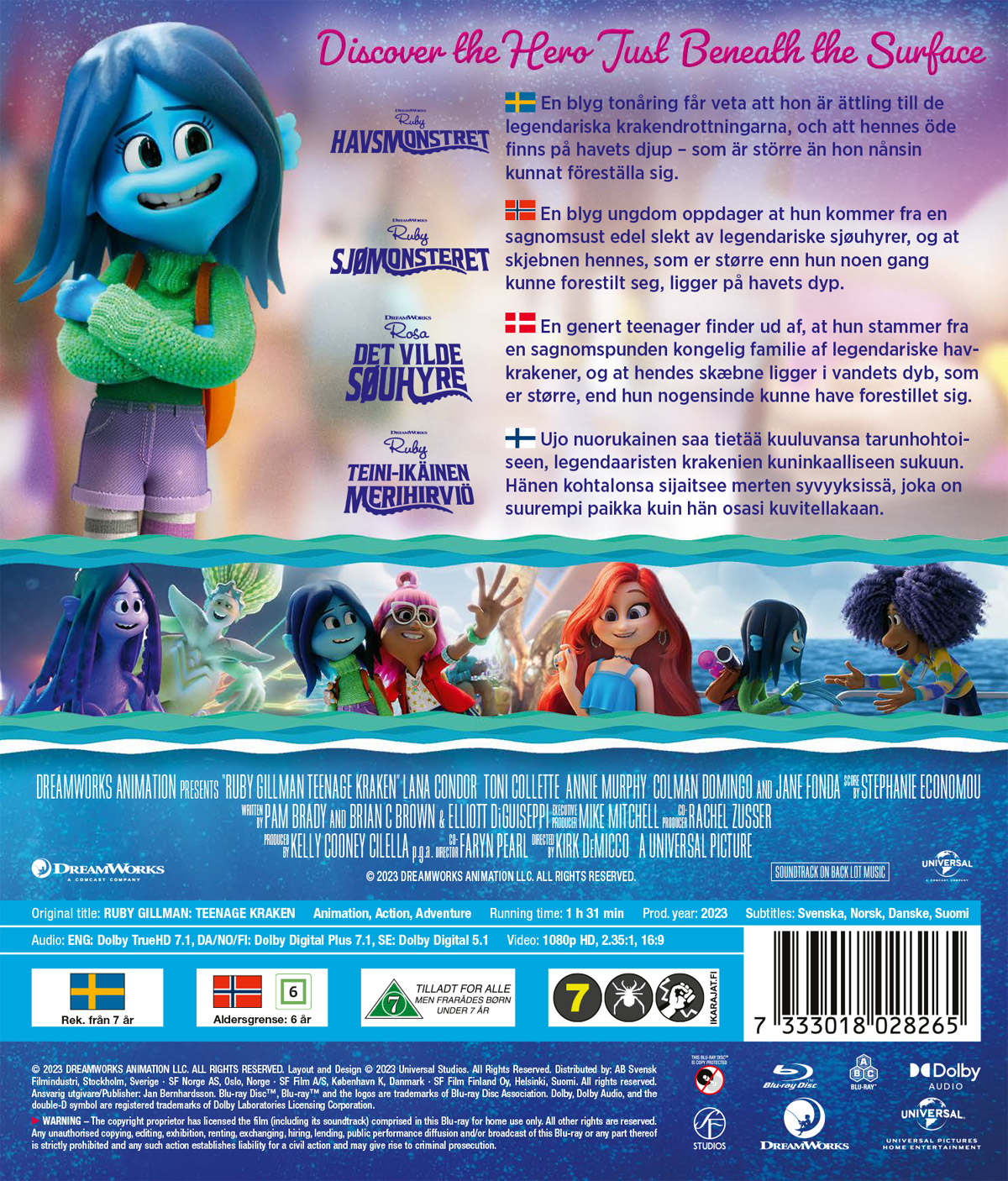 Ruby Gillman Teenage Kraken (Blu-ray) - 2