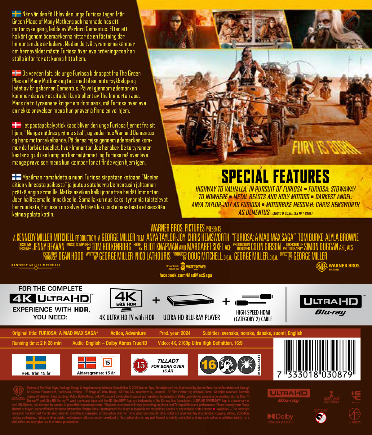 Furiosa: A Mad Max Saga (4K Ultra HD) - 2