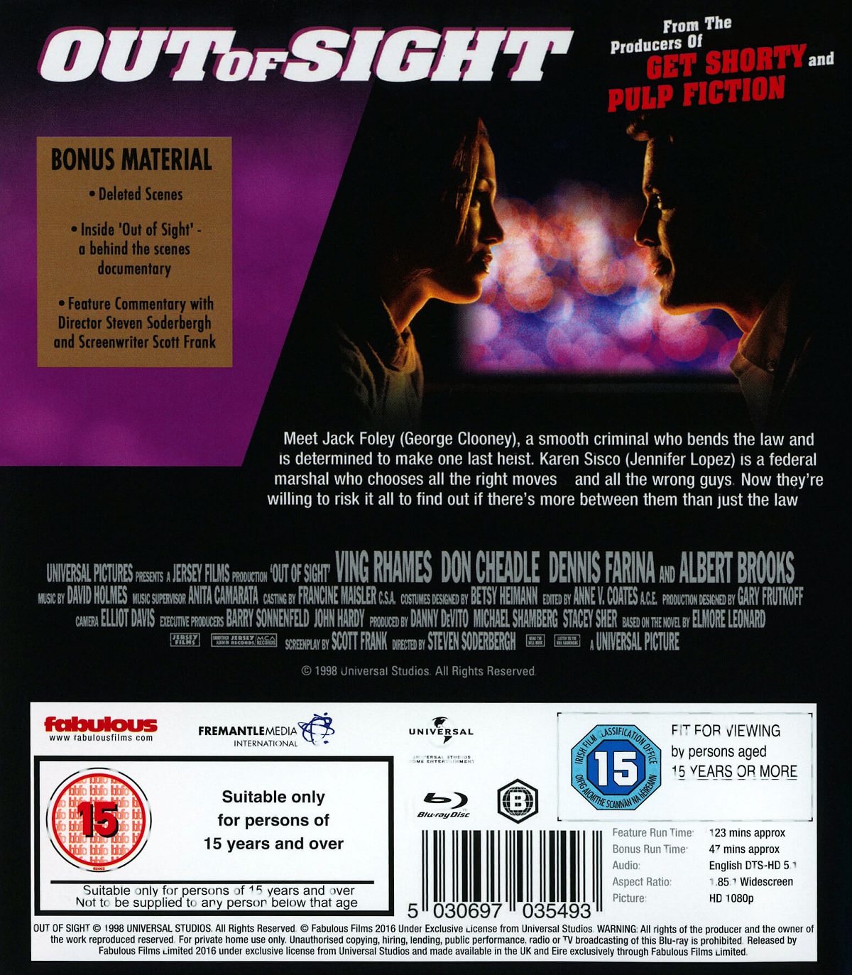 Out of Sight (ej svensk text) (Blu-ray) - 2