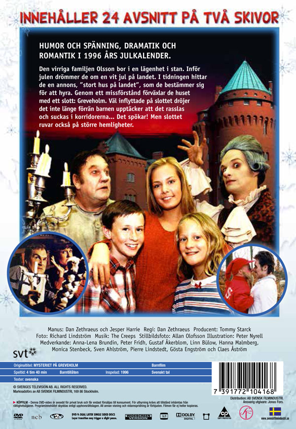 Mysteriet På Greveholm - Världens Bästa Julkalendrar (2-disc) - 2