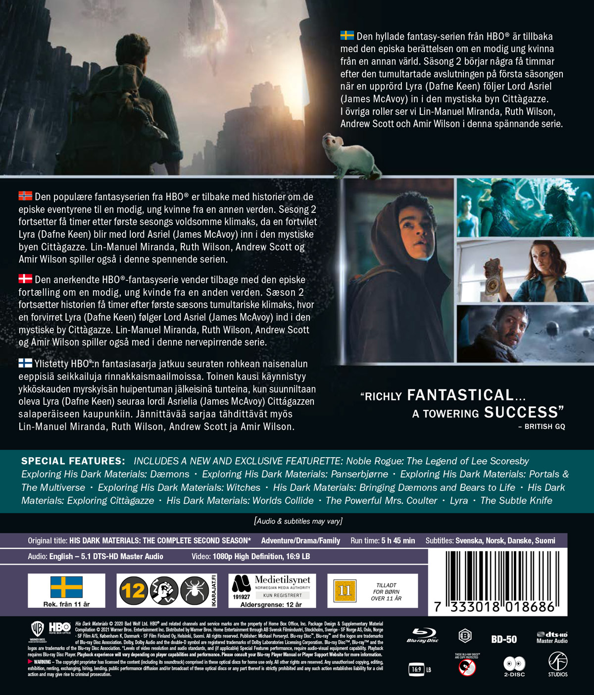 His Dark Materials - Säsong 2 (Blu-ray) - 2