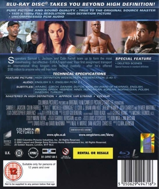 S.W.A.T. (Blu-ray) - 2