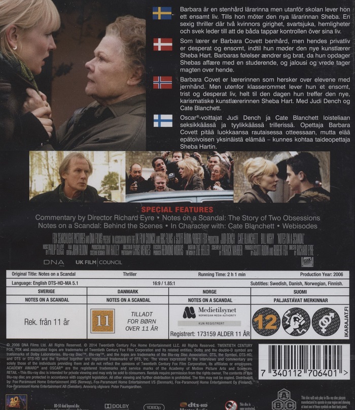 Notes On A Scandal (Blu-ray) - 2
