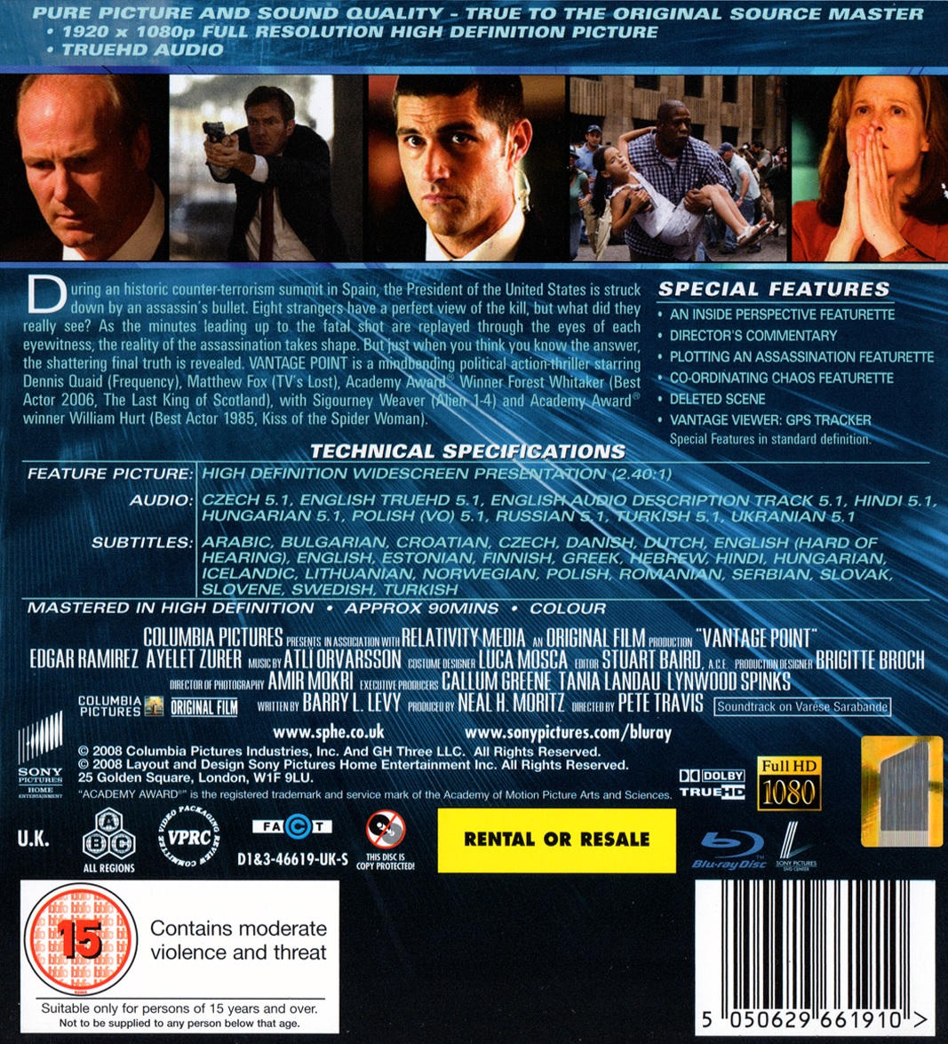 Vantage Point (Blu-ray) - 2