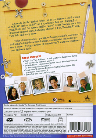 Scrubs - Säsong 3 (Begagnad) - 2