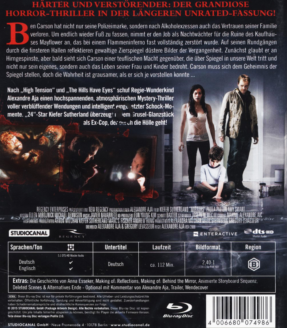 Mirrors (ej svensk text) (Blu-ray) - 2