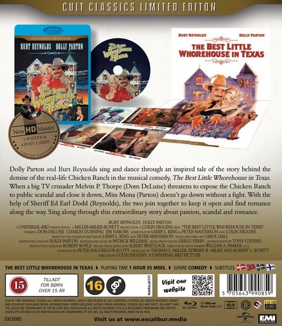 Best Little Whorehouse In Texas - Limited Edition (Blu-ray) - 2
