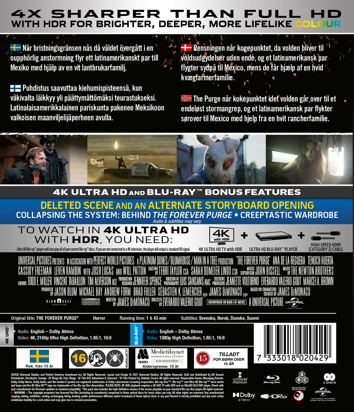 Purge 5 - The Forever Purge (4K Ultra HD + Blu-ray) - 2