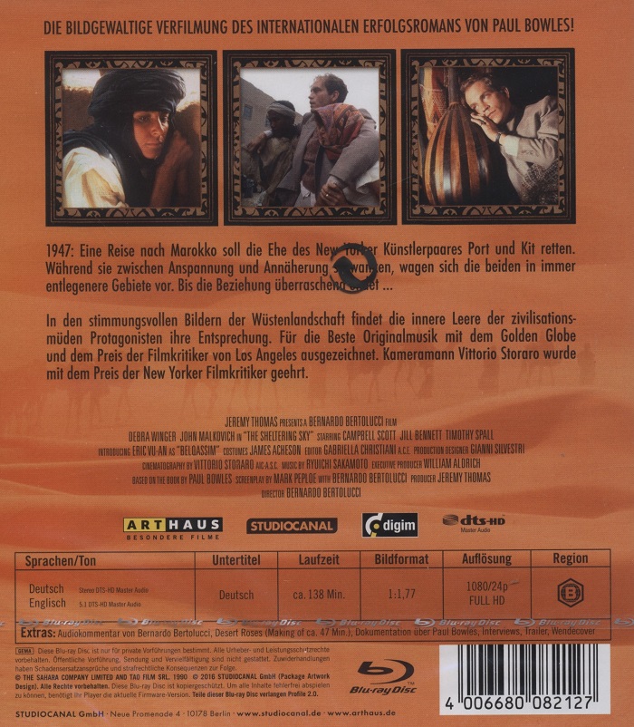 Den Skyddande Himlen (ej svensk text) (Blu-ray) - 2