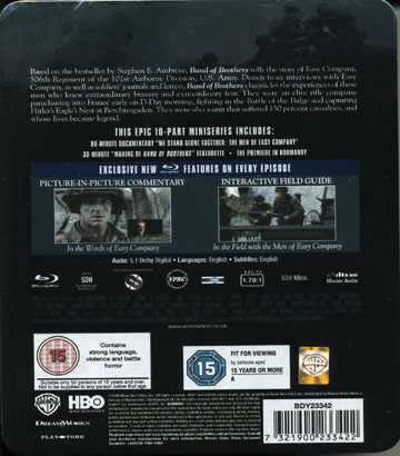 Band of Brothers - Hela Serien (Blu-ray) (ej svensk text) - 2