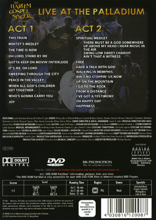 Harlem Gospel Singers & Band - Live At the Palladium - 2
