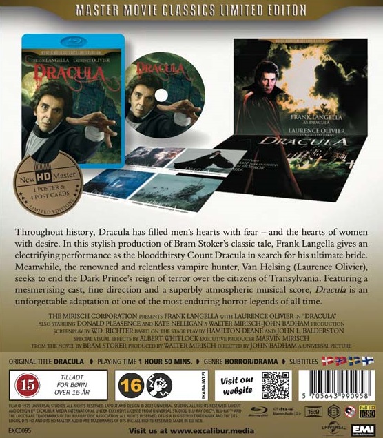 Dracula (1979) - Limited Edition (Blu-ray) - 2