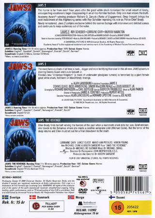 Jaws 2-4 (3-disc) - 2