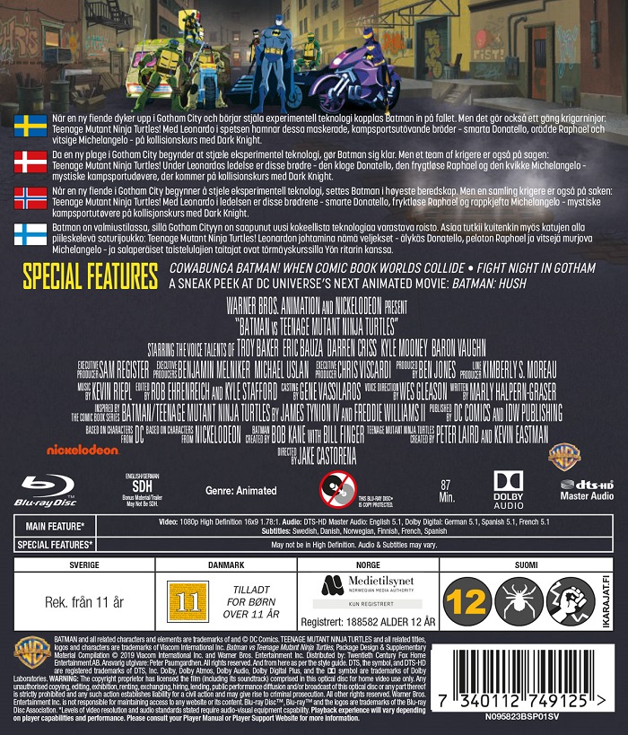 Batman vs. Teenage Mutant Ninja Turtles (Blu-ray) - 2