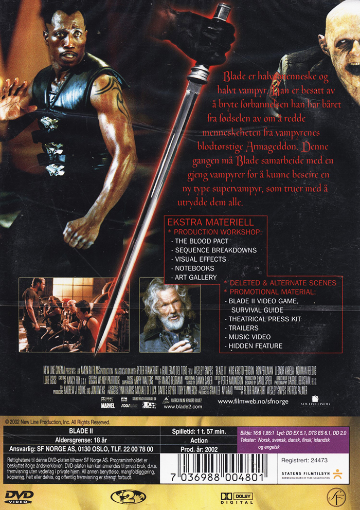 Blade II (2-disc) - 2