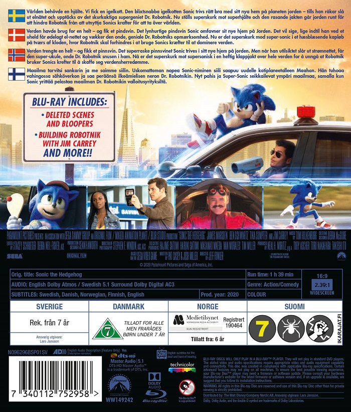 Sonic the Hedgehog (Blu-ray) - 2