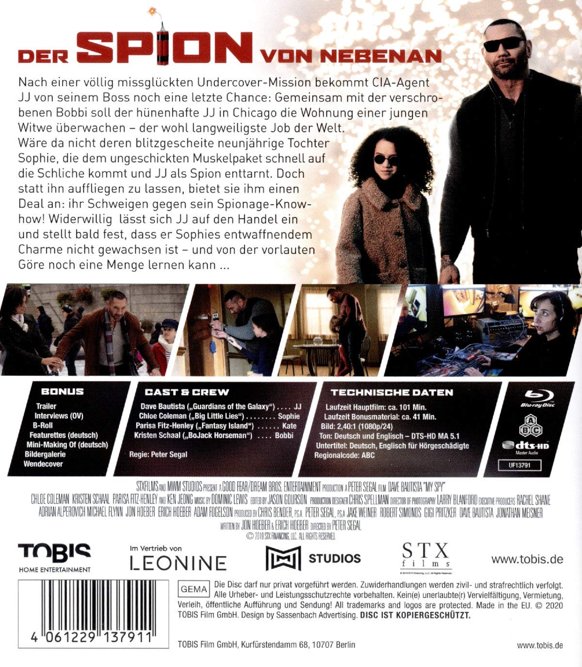 My Spy (ej svensk text) (Blu-ray) - 2