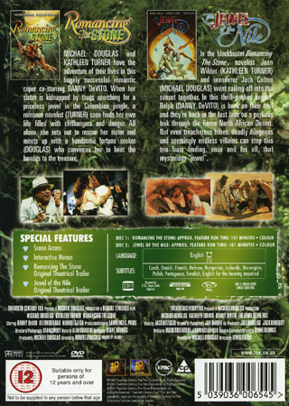 Romancing the Stone / Jewel of the Nile (2-disc) - 2