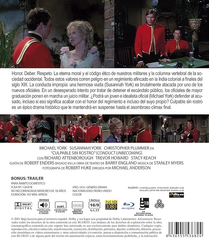 Conduct Unbecoming (ej svensk text) (Blu-ray) - 2