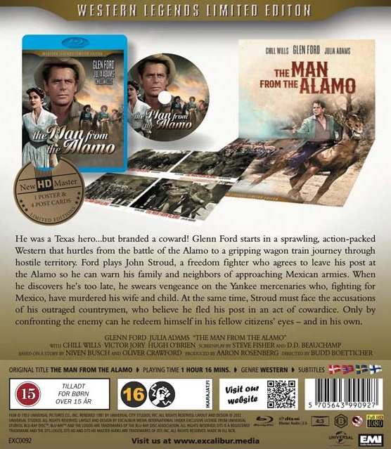 Man From the Alamo - Limited Edition (Blu-ray) - 2